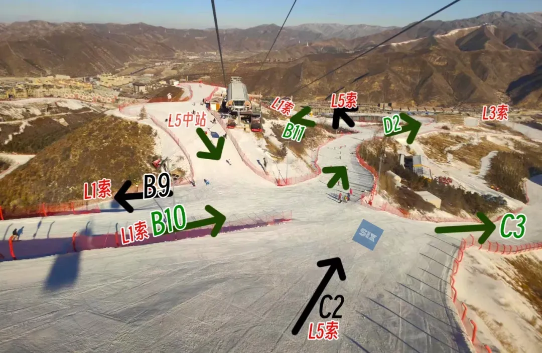 富龙最复杂路口示意图